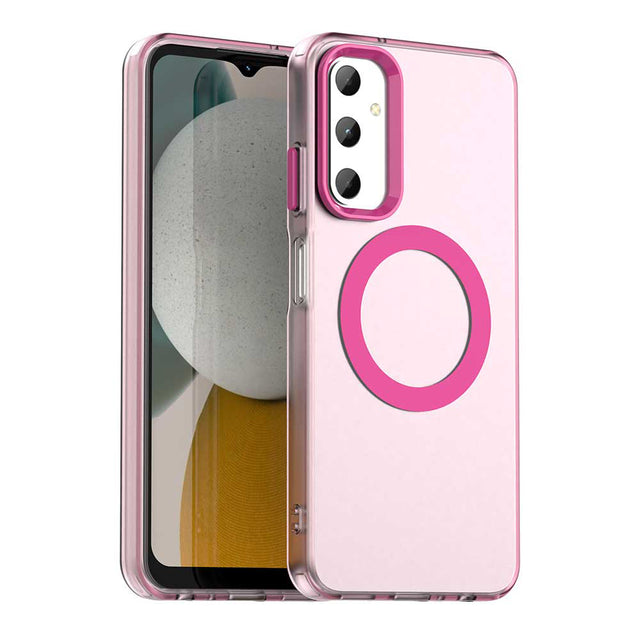 Husa de protectie Techsuit CandyCase MagSafe compatibil cu Samsung Galaxy A05s, Roz