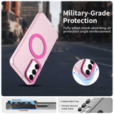 Husa de protectie Techsuit CandyCase MagSafe compatibil cu Samsung Galaxy A25 5G, Roz