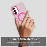 Husa de protectie Techsuit CandyCase MagSafe compatibil cu Samsung Galaxy A25 5G, Roz