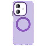 Husa de protectie Techsuit CandyCase MagSafe compatibil cu Oppo A40 4G / A60 5G, Mov