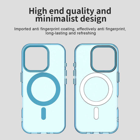 Husa de protectie Techsuit CandyCase MagSafe compatibil cu iPhone 15 Pro Max, Albastru