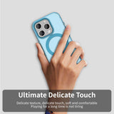 Husa de protectie Techsuit CandyCase MagSafe compatibil cu iPhone 15 Pro Max, Albastru