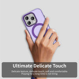 Husa de protectie Techsuit CandyCase MagSafe compatibil cu iPhone 15 Pro Max, Mov