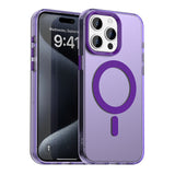 Husa de protectie Techsuit CandyCase MagSafe compatibil cu iPhone 15 Pro Max, Mov