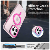 Husa de protectie Techsuit CandyCase MagSafe compatibil cu iPhone 15 Pro, Roz