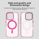 Husa de protectie Techsuit CandyCase MagSafe compatibil cu iPhone 15 Pro, Roz