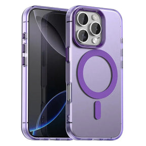 Husă Techsuit CandyCase MagSafe mov pentru iPhone 16 Pro Max
