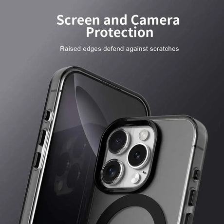 Husa de protectie Techsuit CandyCase MagSafe compatibil cu iPhone 16 Pro Max, Albastru