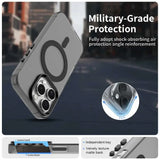 Husa de protectie Techsuit CandyCase MagSafe compatibil cu iPhone 16 Pro, Albastru