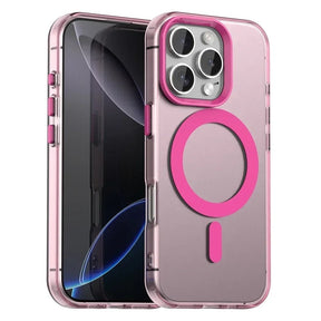 Husa de protectie Techsuit CandyCase MagSafe compatibil cu iPhone 16 Pro, Roz