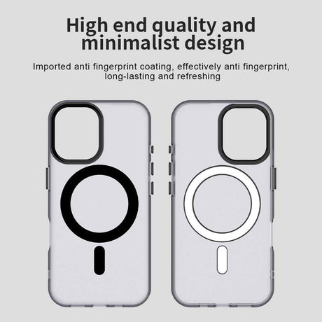 Husa de protectie Techsuit CandyCase MagSafe compatibil cu iPhone 16 Plus, Negru