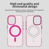 Husa de protectie Techsuit CandyCase MagSafe compatibil cu iPhone 16, Roz