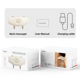 Yesido Neck Massager (MG11), Adjustable, 3 Versatile Massage Modes, Soothing Heat Therapy, 2400mAh, Bej