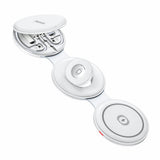 Incarcator Yesido Wireless Charging Station 5in1 (DS29), for iPhone, Earbuds, Apple Watch, Magnetic, Foldable, Holder, Alb