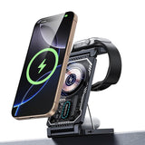 Incarcator Yesido (DS25), Wireless, 15W, Pliabil, Negru