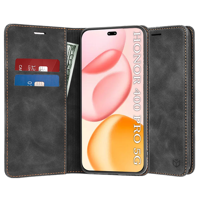 Husa de protectie Techsuit Confy compatibil cu Honor 400 Pro, Negru