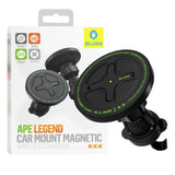 Suport Blueo with Wireless Charging Ape Legend, for Air Vent, Type-C, 15W, 360 Rotation, Negru
