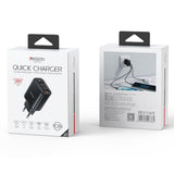 Incarcator Yesido (YC69), with Digital Display, Fast Charge, for Phone, Tablet, Laptop, USB, 2x Type-C, 30W, Negru