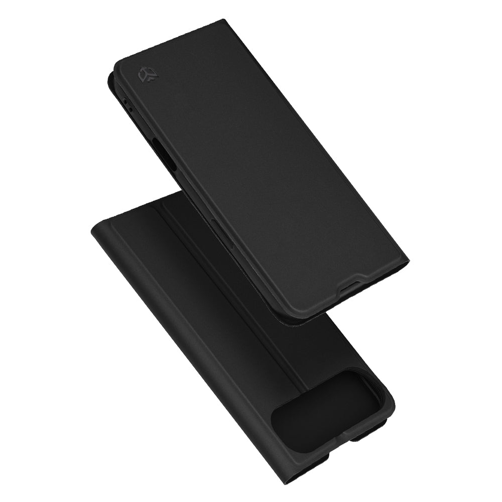 Husa de protectie Techsuit Magskin Book compatibil cu iPhone 17 Air, Negru