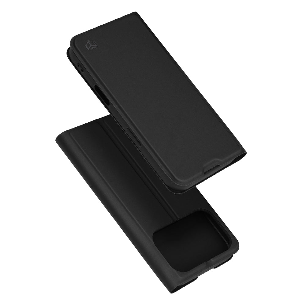 Husa de protectie Techsuit Magskin Book compatibil cu iPhone 17 Pro Max, Negru