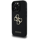Husa de protectie Guess Hardcase compatibil cu iPhone 16 Pro, Negru