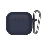 Casti Blueo Liquid Silicone Protect Case, for AirPods 4, Bleumarin