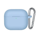 Casti Blueo Liquid Silicone Protect Case, for AirPods 4, Albastru Cer