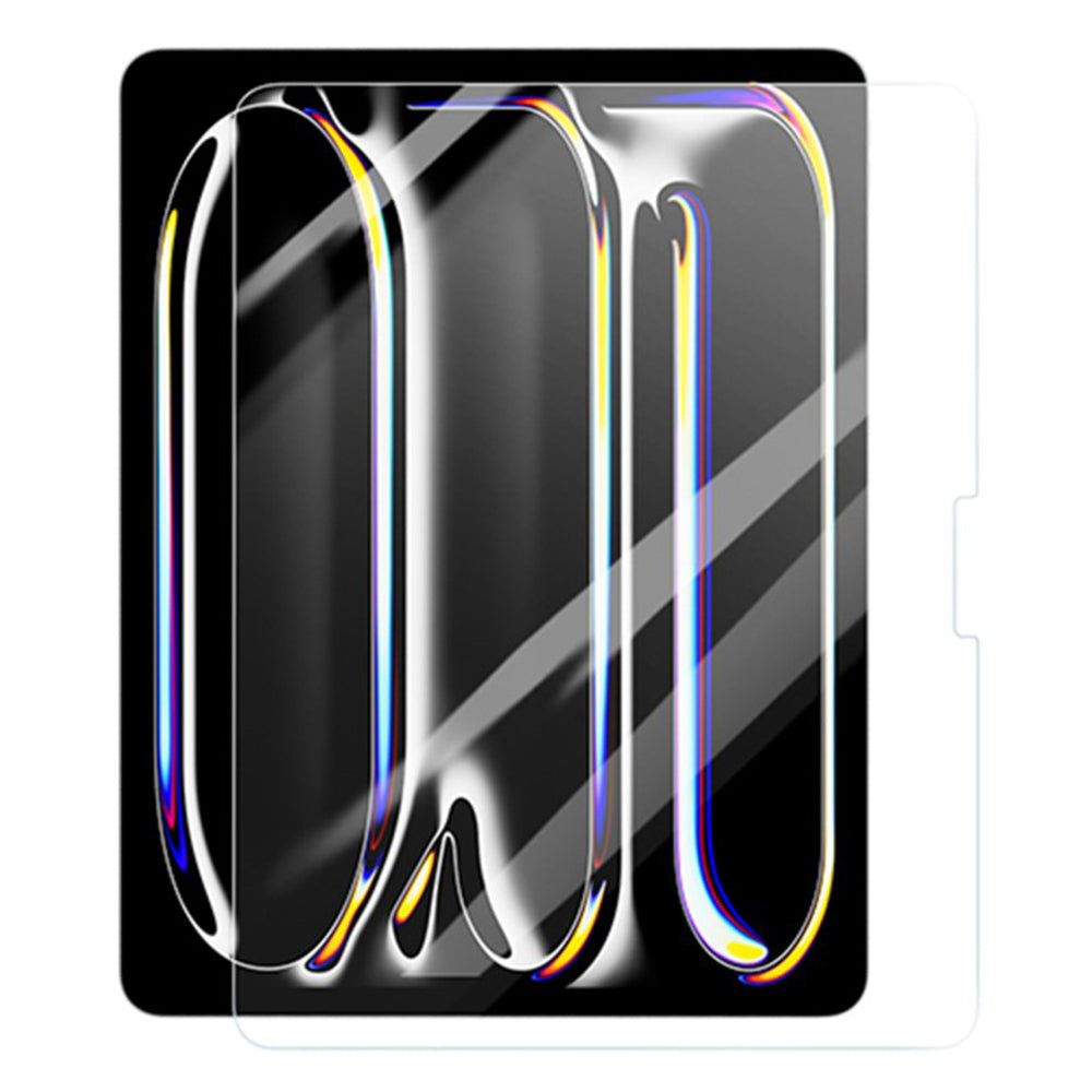 Husa de protectie tableta Blueo HD Tempered Glass compatibil cu iPad Air 13 (2024), Transparent