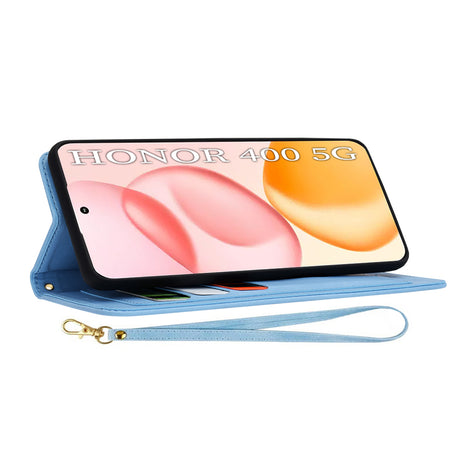 Husa de protectie Techsuit FlipCraft compatibil cu Honor 400, Vibrant Blue