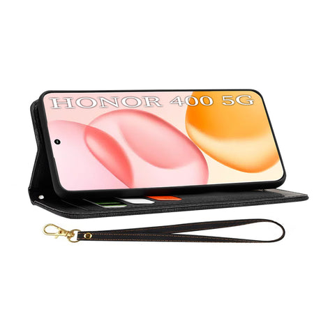 Husa de protectie Techsuit FlipCraft compatibil cu Honor 400, Flowers of the Dawn
