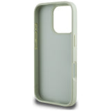 Husa de protectie Guess Hardcase Grained Big 4G Logo Small Classic Logo (GUHCP16XPGT4MBN) compatibil cu iPhone 16 Pro Max, Verde