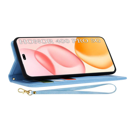 Husa de protectie Techsuit FlipCraft compatibil cu Honor 400 Pro, Vibrant Blue
