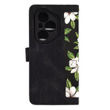 Husa de protectie Techsuit FlipCraft compatibil cu Honor 400 Pro, Flowers of the Dawn