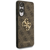 Husa de protectie Guess Hardcase Big 4G Logo Classic Logo (GUHCS25E4GMGBR) compatibil cu Samsung Galaxy S25 Edge, Maro