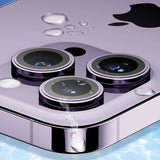 Folie de protectie Blueo Sapphire Crystal Original Lens Glass compatibil cu iPhone 16 Pro / iPhone 16 Pro Max, Colorful