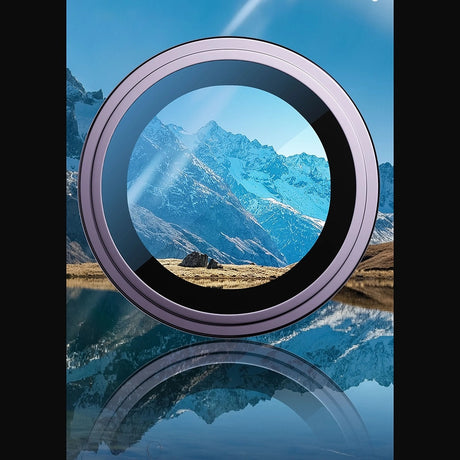 Folie de protectie Blueo Sapphire Crystal Original Lens Glass compatibil cu iPhone 16 Pro / iPhone 16 Pro Max, Colorful