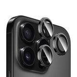 Folie de protectie Blueo Sapphire Crystal Original Lens Glass compatibil cu iPhone 14 Pro / iPhone 14 Pro Max, Negru