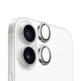 Folie de protectie Blueo Diamond Lens Glass compatibil cu iPhone 16 / iPhone 16 Plus, Argintiu Diamond