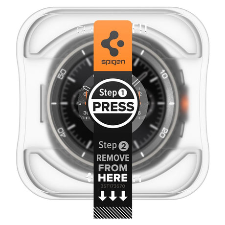 Accesoriu smartwatch Spigen Glas.tR EZ Fit pentru Galaxy Watch8 Classic, transparentă
