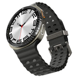 Accesoriu smartwatch Spigen Bezel Tune Diver (ACS10008) compatibil cu for Samsung Galaxy Watch8 44mm, Stainless Steel, Negru