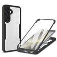 Folie de protectie Techsuit ColorVerse 360 Series + compatibil cu Samsung Galaxy S25, Negru