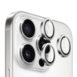 Folie de protectie Blueo Diamond Lens Glass compatibil cu iPhone 16 Pro / iPhone 16 Pro Max, Argintiu Diamond