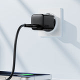 Incarcator Acefast (A117), 1xUSB-C, 20W, GaN, Negru