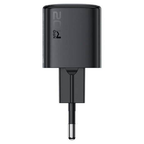 Incarcator Acefast (A117), 1xUSB-C, 20W, GaN, Negru