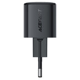 Incarcator Acefast (A117), 1xUSB-C, 20W, GaN, Negru