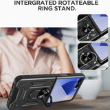 Husa de protectie Techsuit CamShield Series compatibil cu Samsung Galaxy Z Flip7, Albastru