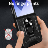 Husa de protectie Techsuit CamShield Series compatibil cu Samsung Galaxy Z Flip7, Albastru