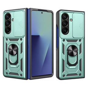 Husa de protectie Techsuit CamShield Series compatibil cu Samsung Galaxy Z Fold7, Verde