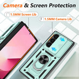 Husa de protectie Techsuit CamShield Series compatibil cu Samsung Galaxy Z Fold7, Verde
