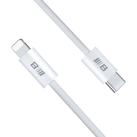 Cablu Blueo Data Cable, Type-C to Lightning, Fast Charging, Braided, 1.2m, Alb